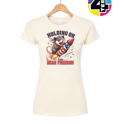 Freedom Rocket Possum Women's Tee