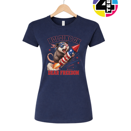 Freedom Rocket Possum Women's Tee