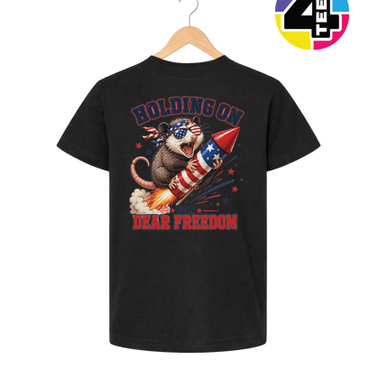 Freedom Rocket Possum Youth Tee