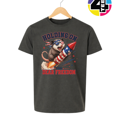 Freedom Rocket Possum Youth Tee