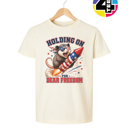 Freedom Rocket Possum Youth Tee