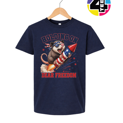 Freedom Rocket Possum Youth Tee