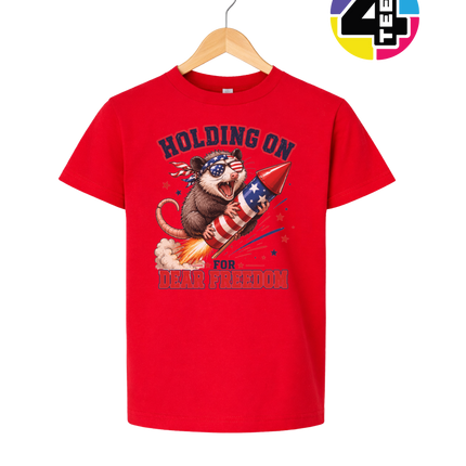 Freedom Rocket Possum Youth Tee