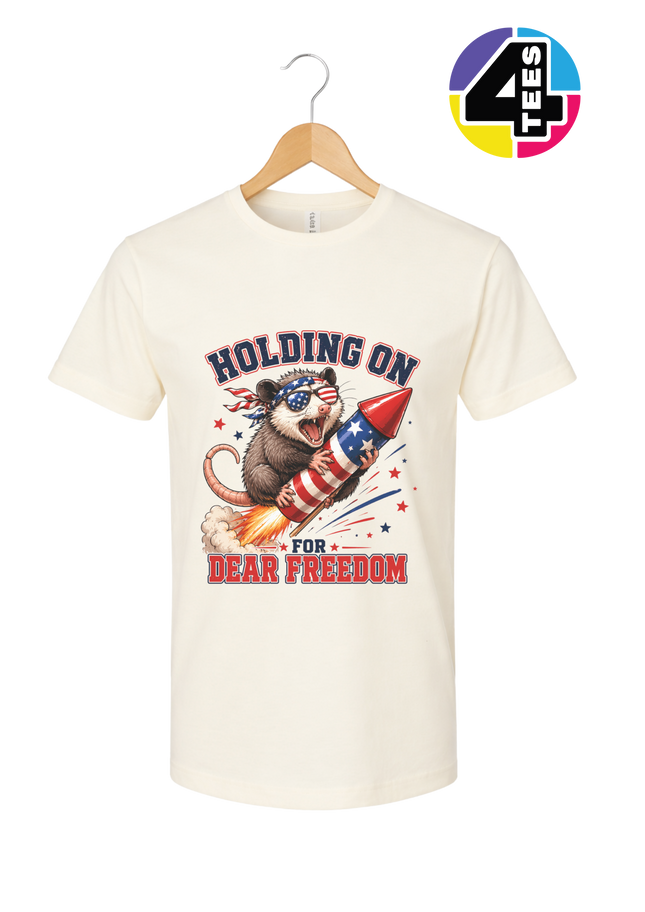 Freedom Rocket Possum Tee