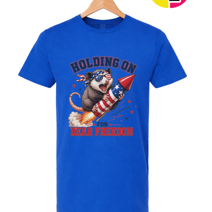 Freedom Rocket Possum Tee