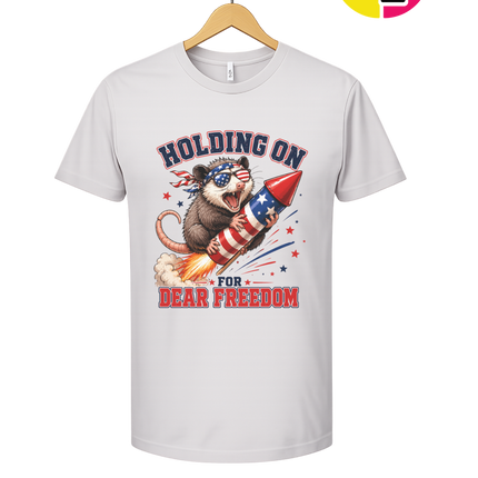 Freedom Rocket Possum Tee
