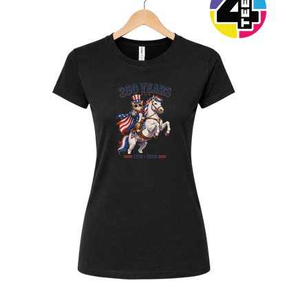 Purrfect Patriot 250 Years Women's Tee