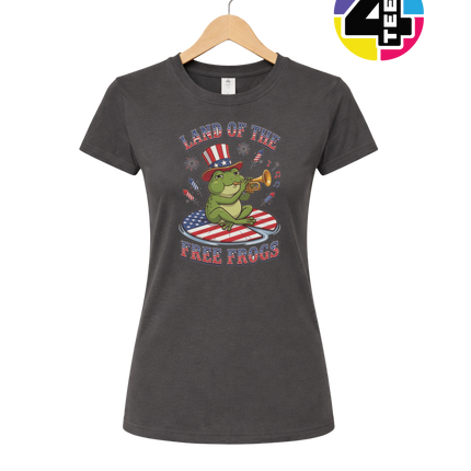 Free Frogs Freedom Band Women's Tee