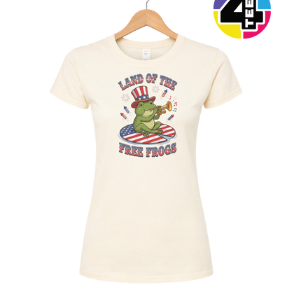 Free Frogs Freedom Band Women's Tee
