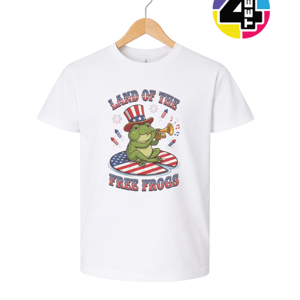 Free Frogs Freedom Band Youth Tee