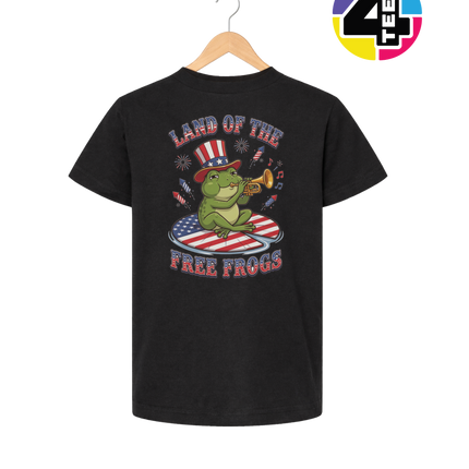 Free Frogs Freedom Band Youth Tee