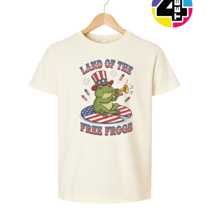 Free Frogs Freedom Band Youth Tee