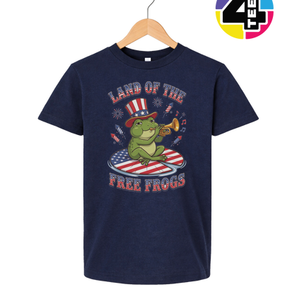 Free Frogs Freedom Band Youth Tee
