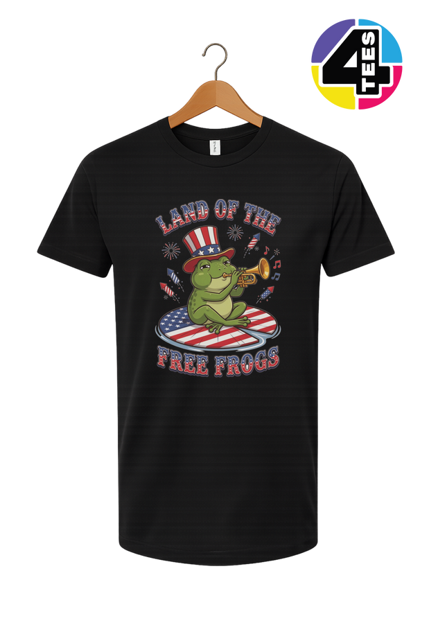 Free Frogs Freedom Band Tee