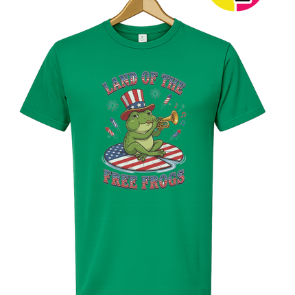 Free Frogs Freedom Band Tee