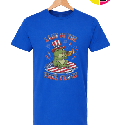 Free Frogs Freedom Band Tee