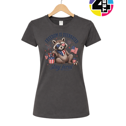 Freedom Bandit Raccoon Women's Tee