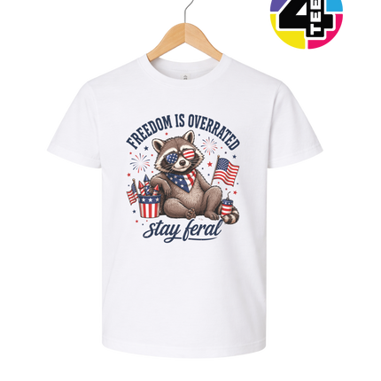 Freedom Bandit Raccoon Youth Tee