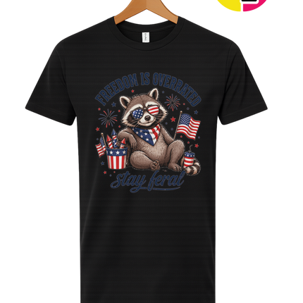 Freedom Bandit Raccoon Tee