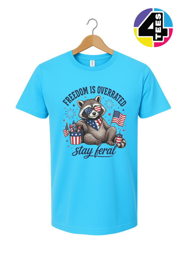 Freedom Bandit Raccoon Tee