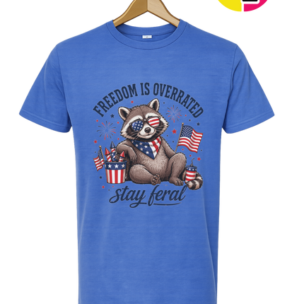 Freedom Bandit Raccoon Tee
