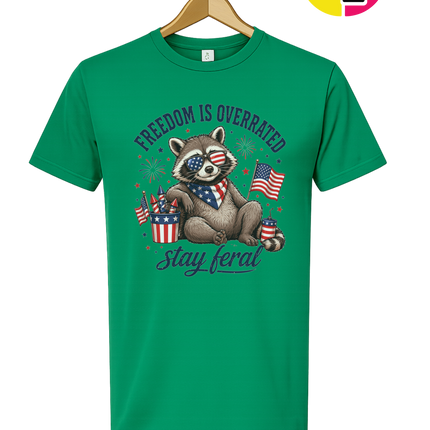 Freedom Bandit Raccoon Tee