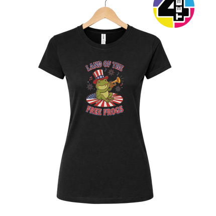 Freedom Frog Trumpet Parade Women's Tee