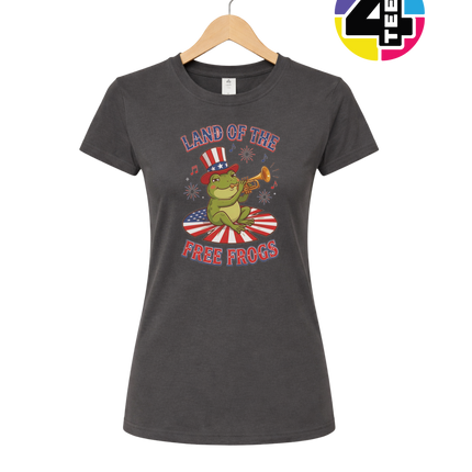 Freedom Frog Trumpet Parade Women's Tee