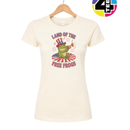 Freedom Frog Trumpet Parade Women's Tee