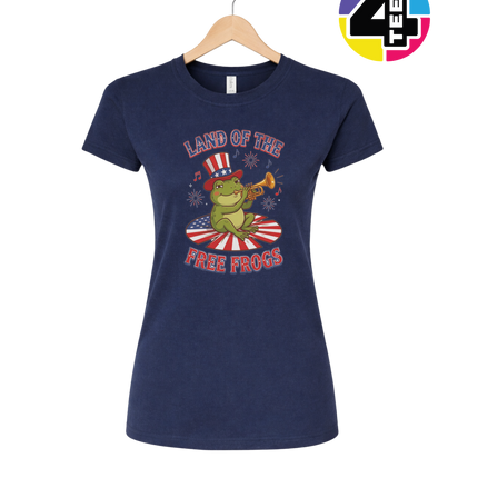 Freedom Frog Trumpet Parade Women's Tee