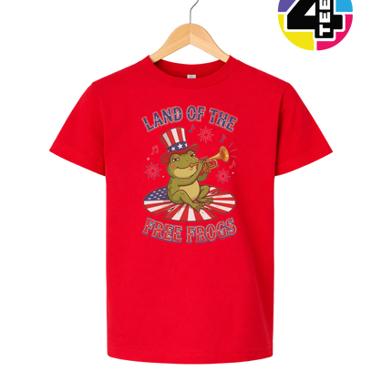 Freedom Frog Trumpet Parade Youth Tee