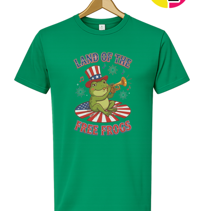 Freedom Frog Trumpet Parade Tee
