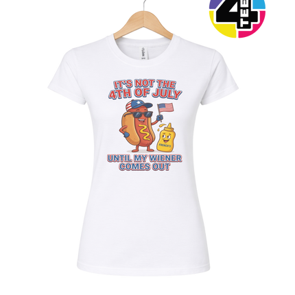 Patriotic Wiener Reveal Women's Tee