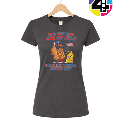 Patriotic Wiener Reveal Women's Tee