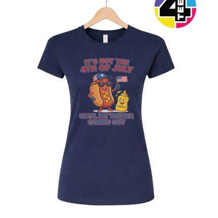 Patriotic Wiener Reveal Women's Tee