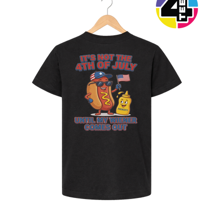 Patriotic Wiener Reveal Youth Tee