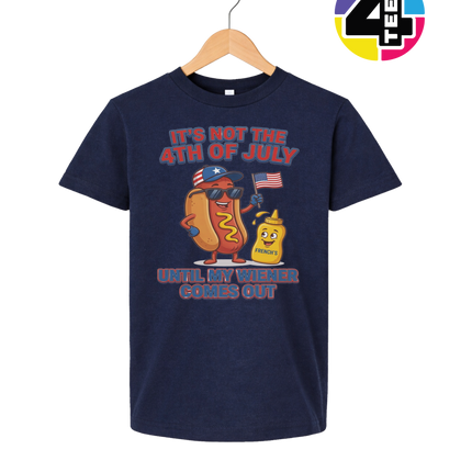 Patriotic Wiener Reveal Youth Tee