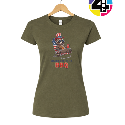 BBQ Bandit Raccoon Women's Tee