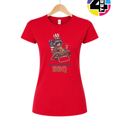 BBQ Bandit Raccoon Women's Tee