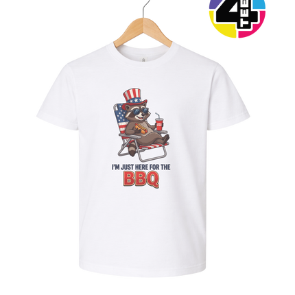 BBQ Bandit Raccoon Youth Tee