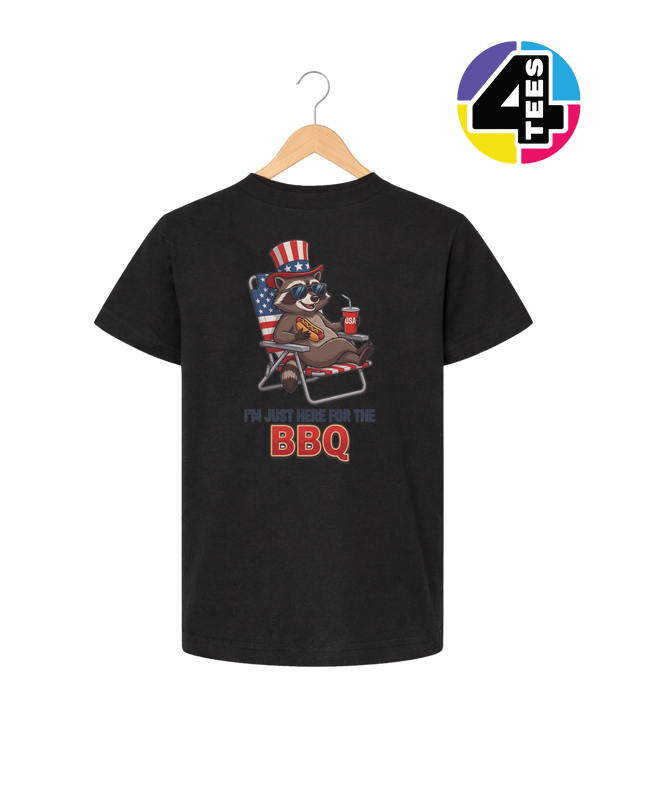 BBQ Bandit Raccoon Youth Tee