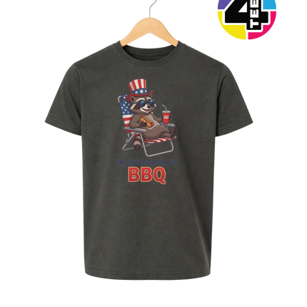 BBQ Bandit Raccoon Youth Tee