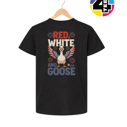 Red, White & Goose Youth Tee