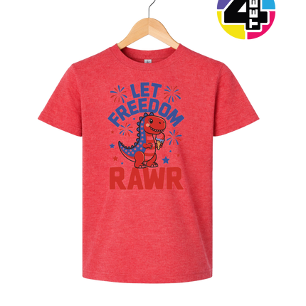 Freedom Rawr Dino Youth Tee