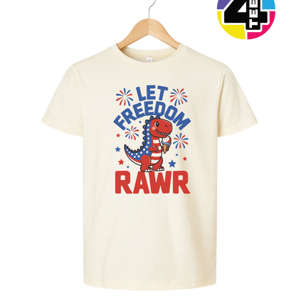 Freedom Rawr Dino Youth Tee