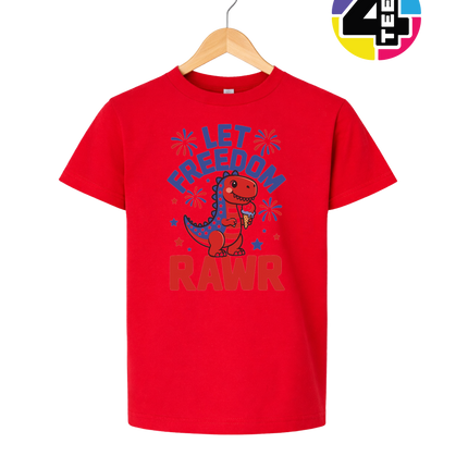 Freedom Rawr Dino Youth Tee