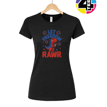 Freedom Rawr Dino Women's Tee
