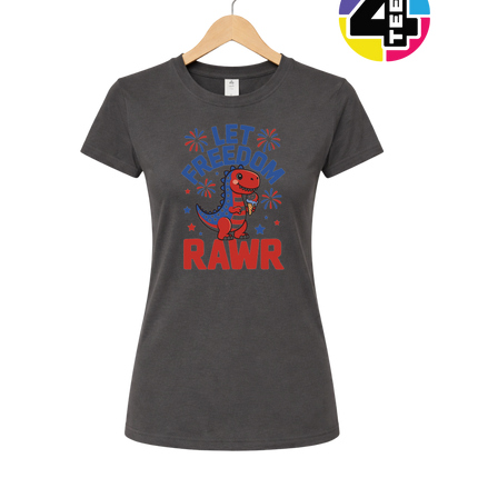 Freedom Rawr Dino Women's Tee