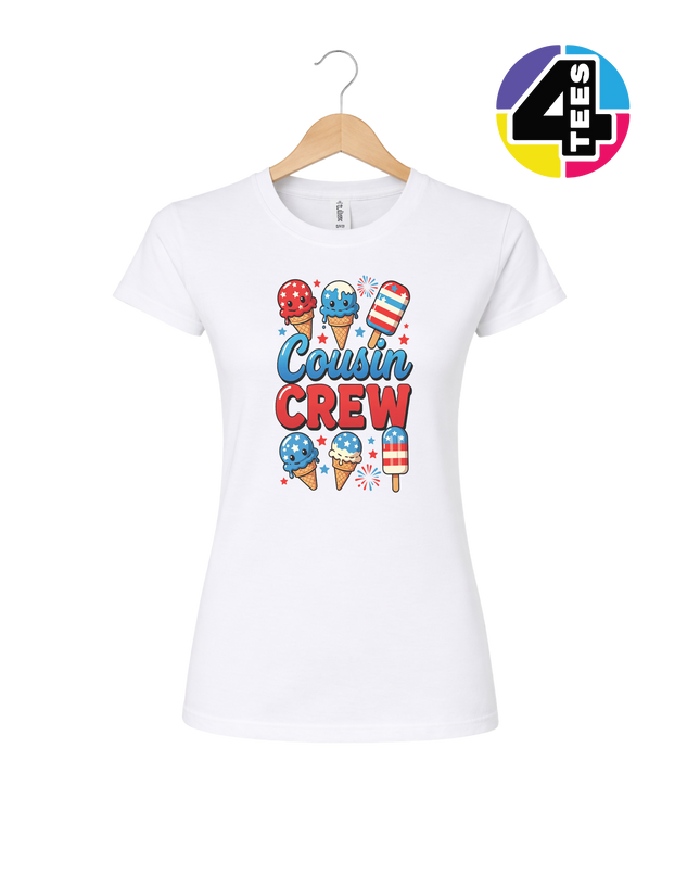 Cousin Crew Firecracker Treats Women's Tee