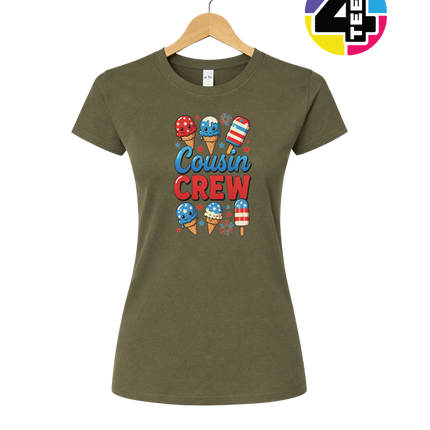 Cousin Crew Firecracker Treats Women's Tee